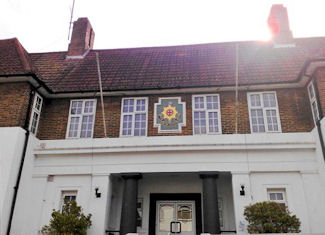 Horsham Drill Hall - Detail of Entrance